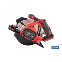 SIERRA CIRCULAR A BATERÍA LI-ION 20 V Ø185 MM SIN CARGADOR NI BATERÍA