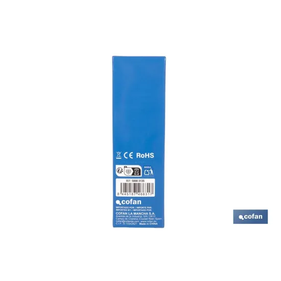 LINTERNA HIGH POWER LED DE 2000 LM CON 5 FUNCIONES Ø 40 X 148 MM