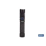 LINTERNA HIGH POWER LED 1200 LM PLEGABLE CON 5 FUNCIONES Ø25 X 132 MM