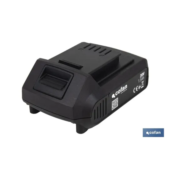 BATERÍA RECARGABLE Li-ion 20 V 1.5Ah