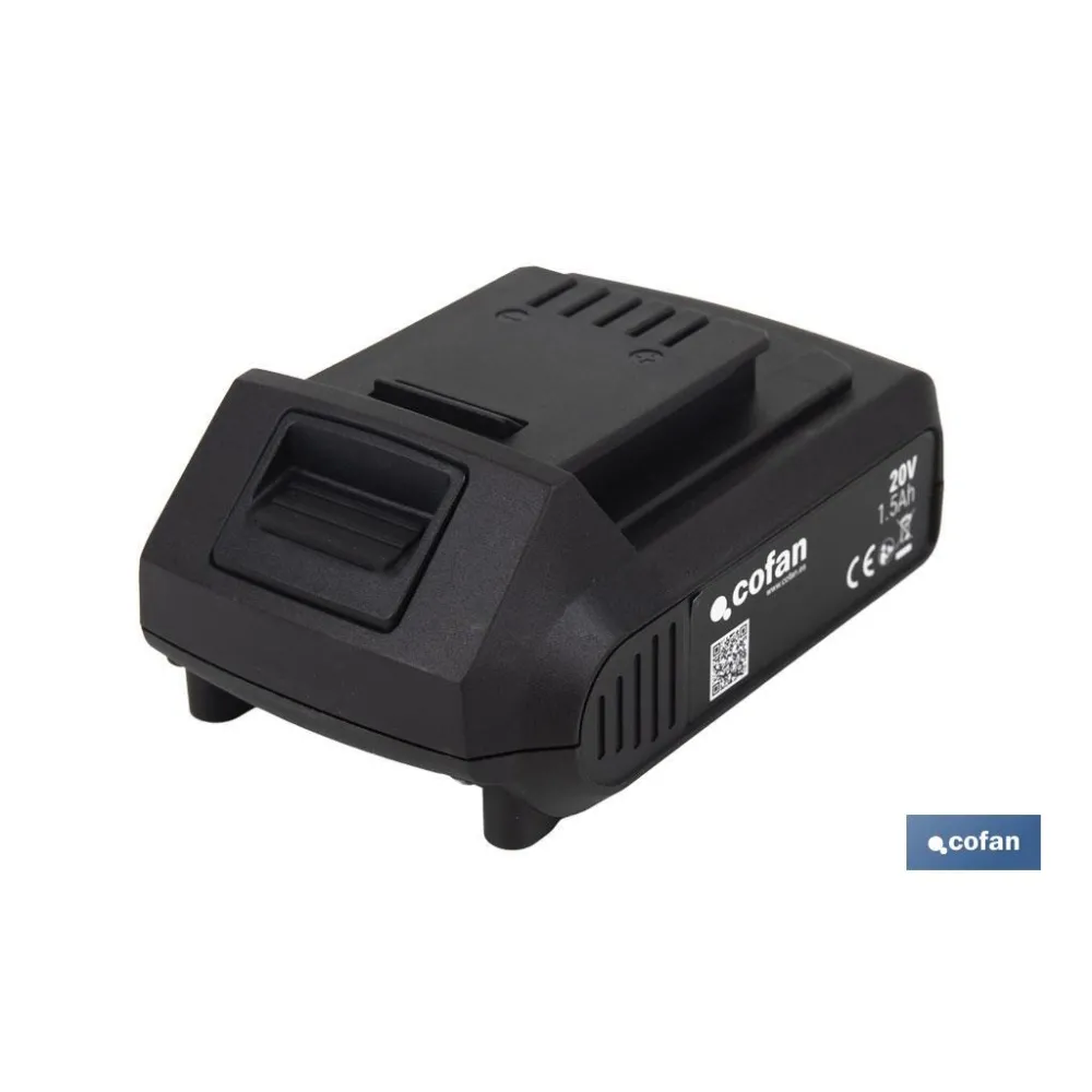 BATERÍA RECARGABLE Li-ion 20 V 1.5Ah