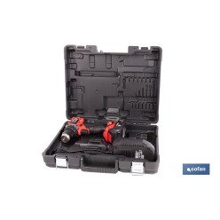 TALADRO ATORNILLADOR COMPACTO A BATERÍA LI-ION 20 V 1900 RPM 60 Nm
