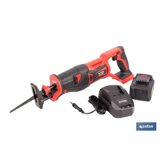 SIERRA DE SABLE A BATERÍA LI-ION 20 V 26 MM 3000 RPM
