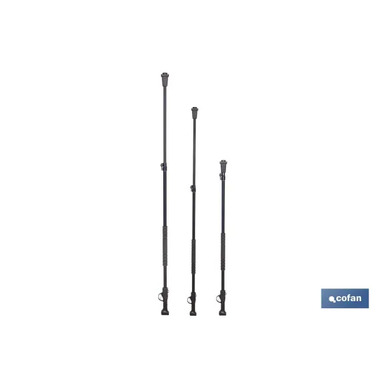 PÉRTIGA EXTENSIBLE TIJERAS DE PODAR ELÉCTRICAS 140 - 207 CM