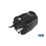 CLAVIJA BIPOLAR NEGRO (16A-250V)