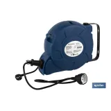 ENROLLACABLES AUTOMÁTICO SOPORTE PARED T/T-16M (14+2)