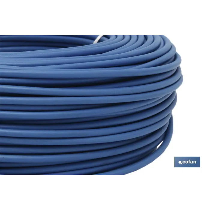 ROLLO CABLE H07V-K 1X1,5MM2 AZUL (100M)