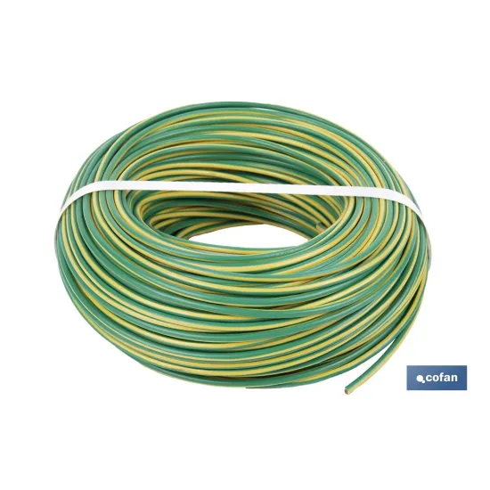 ROLLO CABLE H07V-K 1X4MM2 AMAR/VERDE (100 M)