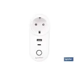 ENCHUFE INTELIGENTE CON PUERTO USB Y TIPO C