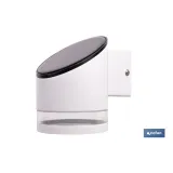 APLIQUE LED SOLAR BLANCO CON SENSOR 3,7 V 1,2 Ah IP65 3000 K 120 X 90 X 120 MM