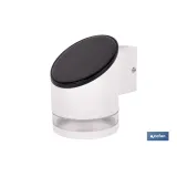 APLIQUE LED SOLAR BLANCO CON SENSOR 3,7 V 1,2 Ah IP65 3000 K 120 X 90 X 120 MM