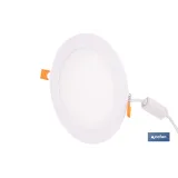 DOWNLIGHT EMPOTRABLE BLANCO SMD 12 W 1140 LM Ø168 MM 3CCT