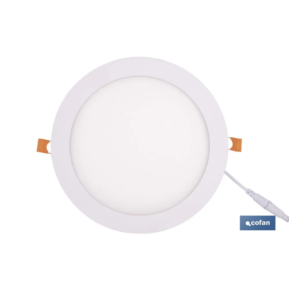 DOWNLIGHT EMPOTRABLE BLANCO SMD 18 W 1800 LM Ø220 MM 3CCT
