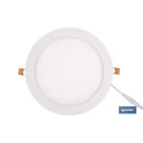 DOWNLIGHT EMPOTRABLE BLANCO SMD 18 W 1800 LM Ø220 MM 3CCT