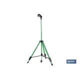 DUCHA DE JARDÍN PORTÁTIL 2 FUNCIONES CON TRÍPODE 162 CM