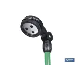 DUCHA DE JARDÍN PORTÁTIL 2 FUNCIONES CON TRÍPODE 162 CM