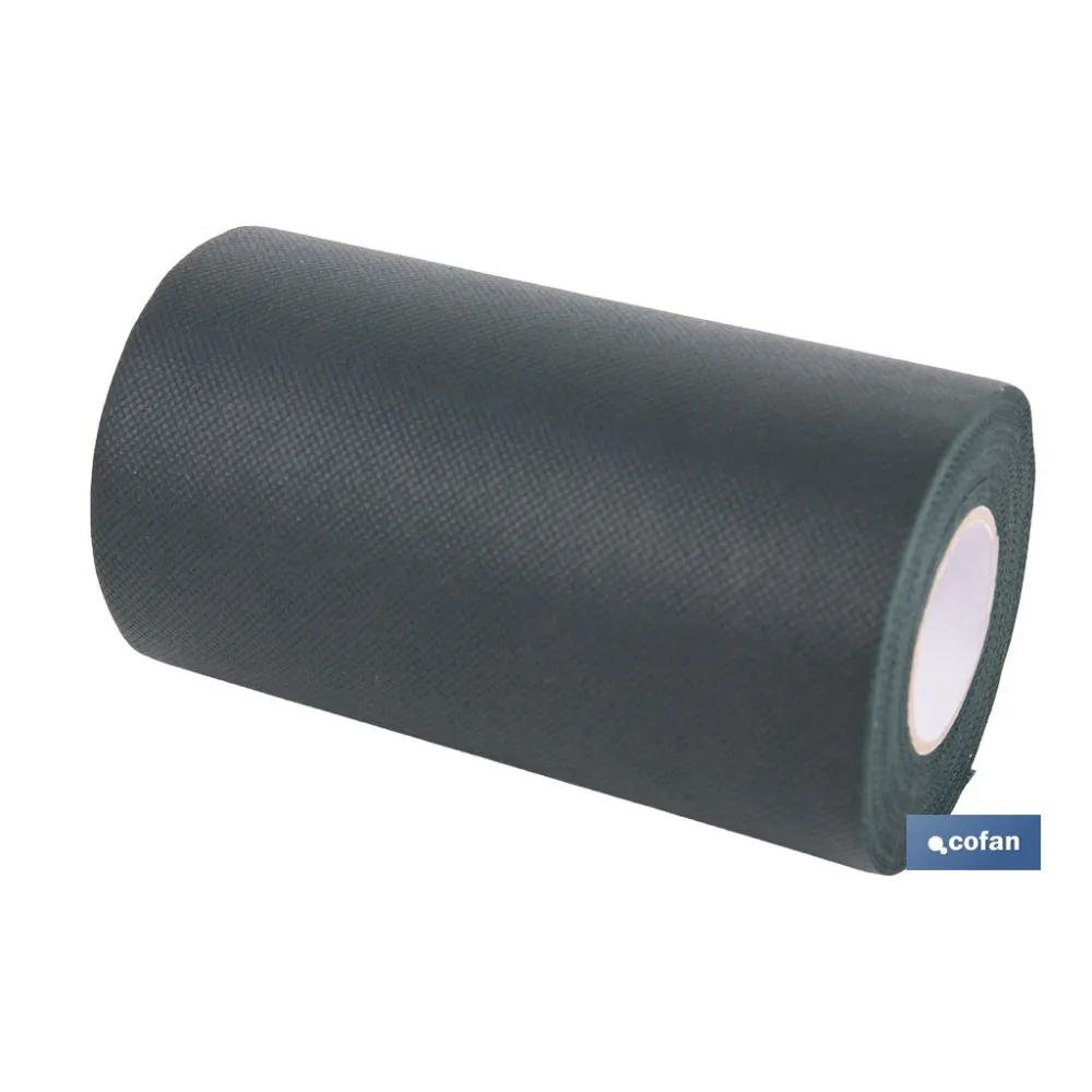 CINTA DE UNIÓN PARA CÉSPED ARTIFICIAL SIN ADHESIVO 15 CM X 10 M VERDE
