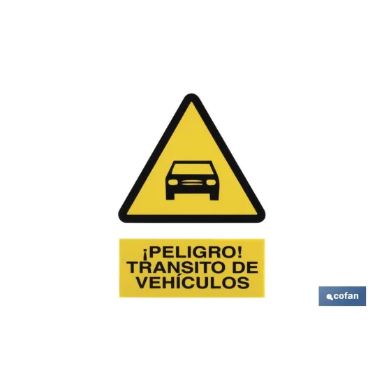 SEÑAL POLIESTIRENO 210 X 148 MM