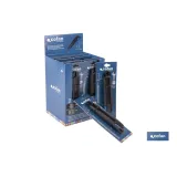 EXPOSITOR DE CÚTER ANTIDESLIZANTE HEAVY DUTY 25 MM 12 UDS.