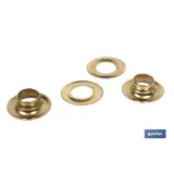 KIT DE 12 SETS DE OJETES 10 mm