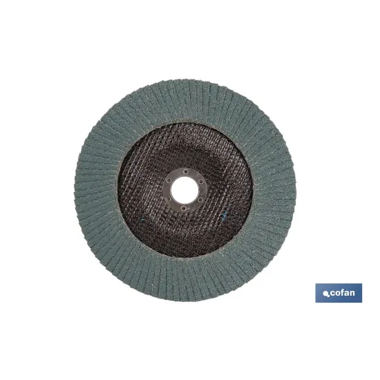 DISCO LAMINADO PROFESIONAL INCLINADO 178 MM. - GRANO 40 ZIRCONIO