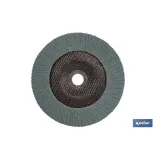 DISCO LAMINADO PROFESIONAL INCLINADO 178 MM. - GRANO 40 ZIRCONIO