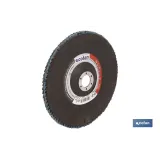 DISCO LAMINADO PROFESIONAL INCLINADO 178 MM. - GRANO 40 ZIRCONIO