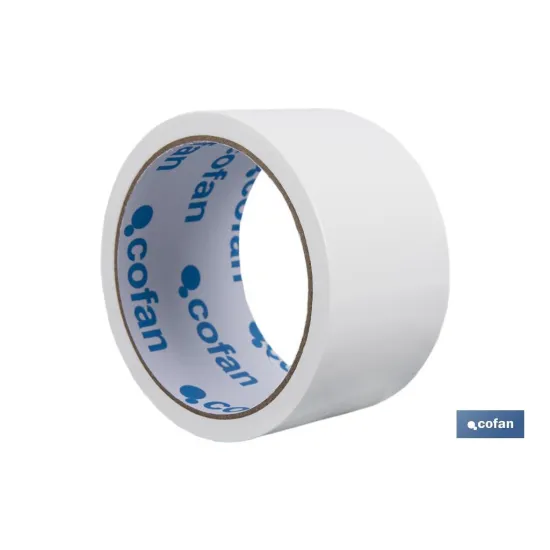 CINTA AMERICANA BLANCA 180 MICRAS 50 MM X 50 M