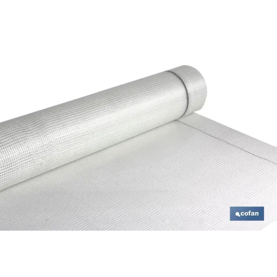 ROLLO 1x50 m MALLA F.DE VIDRIO 5x5mm REVOCOS YESO