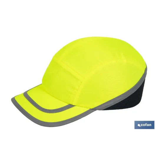 GORRA SPORT SEGURIDAD AMARILLO FLÚOR