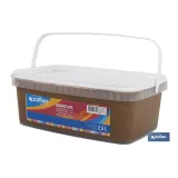 PINTURA PLÁSTICA MONOCAPA Marron Choco. (2,5 LT)
