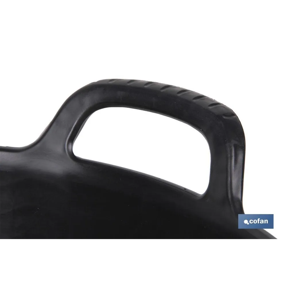 CAPAZO   NEGRO  RECICLADO  42 L   48.5 X 45 X 38 CM