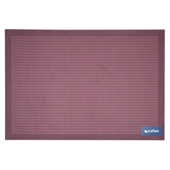 FELPUDO  ROJO 50x70cm