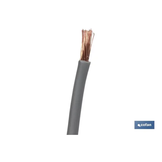 ROLLO CABLE H07V-K 1X1,5MM2 GRIS (100M)