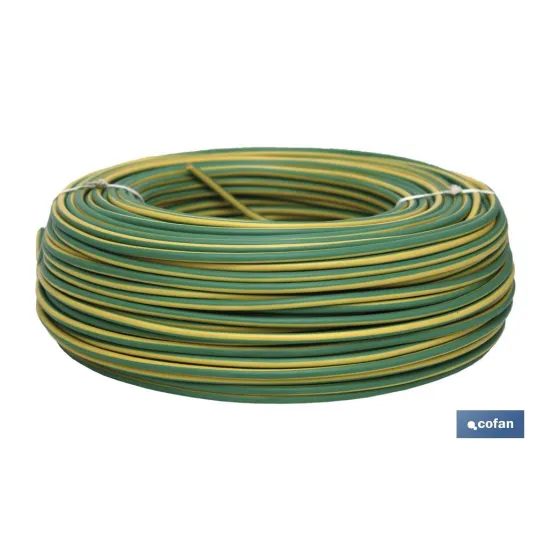 ROLLO CABLE H07V-K 1X1,5MM2 AMAR/VERDE (100M)