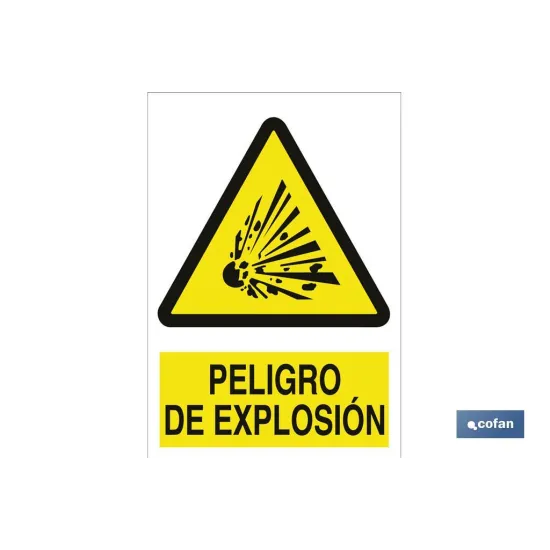 SEÑAL POLIESTIRENO 420X297 MM.
