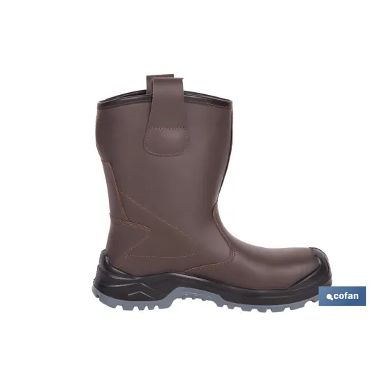 BOTA DE SEGURIDAD DE PIEL FORRADA S3S MODELO MEGAN PRO TALLA 40