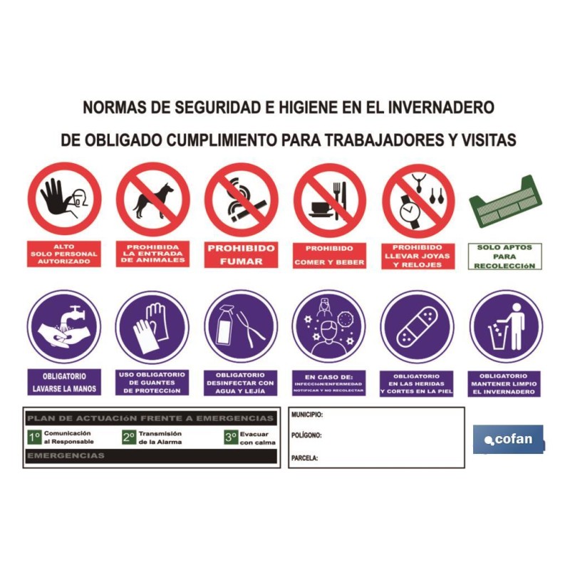 CARTEL MULTISEÑAL 70 X 100 MM CARTEL MULTISEÑAL 70 X 100 MM