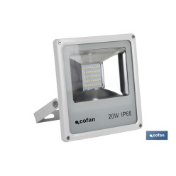 PROYECTOR COMPACTO MULTI LED SMD BLANCO 20W