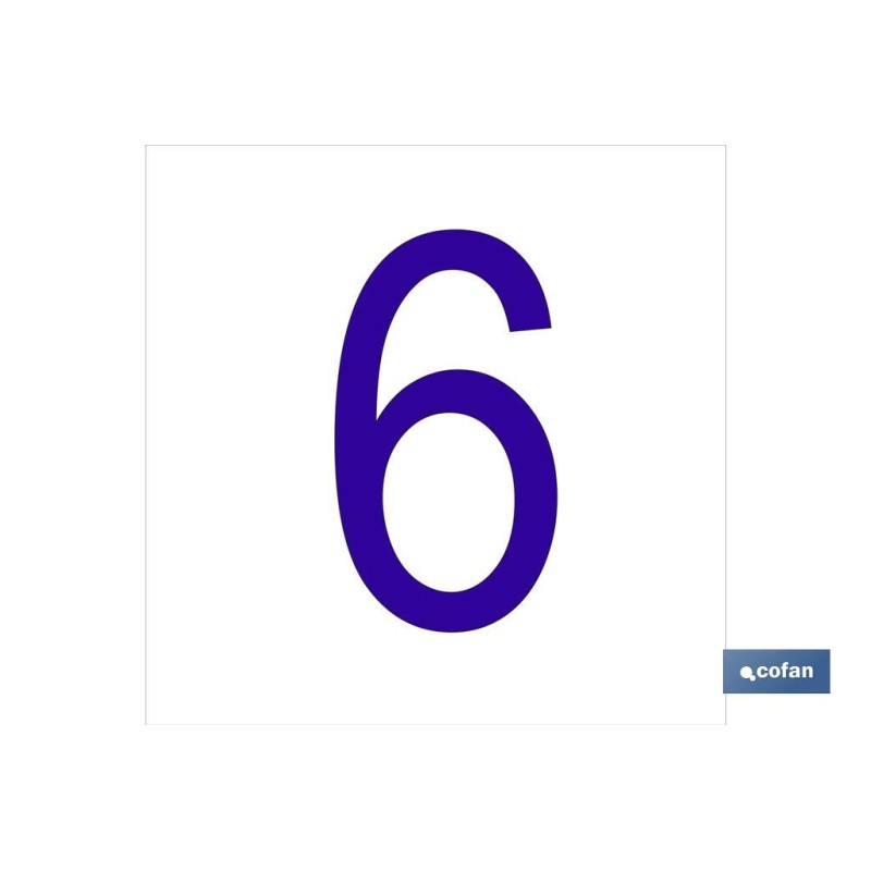 SEÑAL GLASSPACK ADHESIVA 62X62MM.