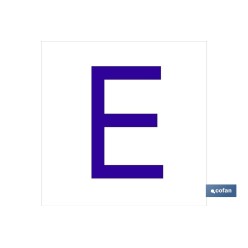 SEÑAL GLASSPACK ADHESIVA 62X62MM.