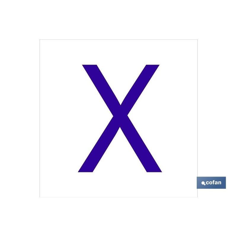 SEÑAL GLASSPACK ADHESIVA 62X62MM. SEÑAL GLASSPACK ADHESIVA 62X62MM.