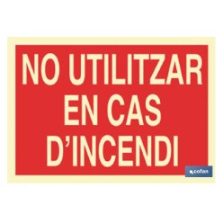 SEÑAL LUMINISCENTE 297X210MM.