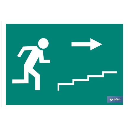 SEÑAL LUMINISCENTE 210X148MM.