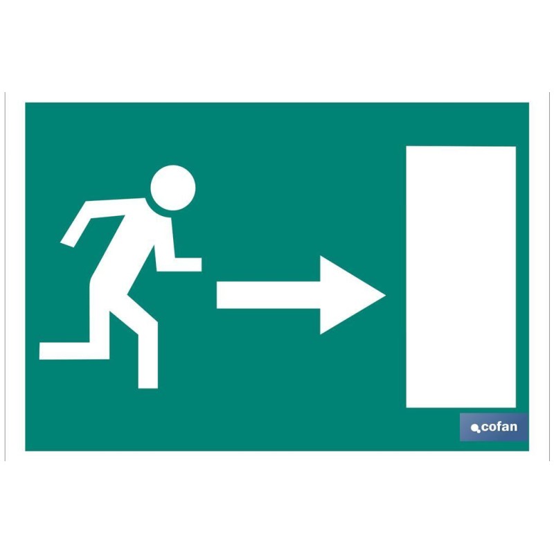 SEÑAL LUMINISCENTE 420X297MM. SEÑAL LUMINISCENTE 420X297MM.