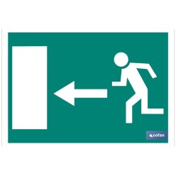 SEÑAL LUMINISCENTE 420X297MM.