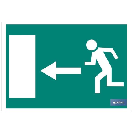 SEÑAL LUMINISCENTE 420X297MM.