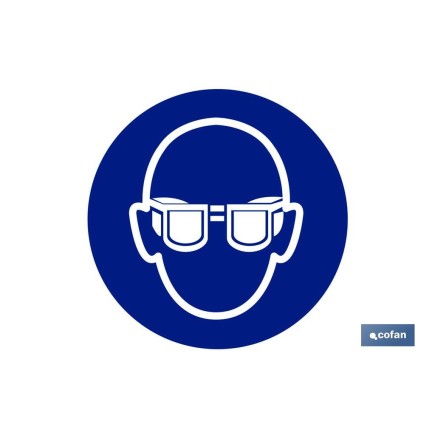 SEÑAL ADHESIVA 105X105MM.