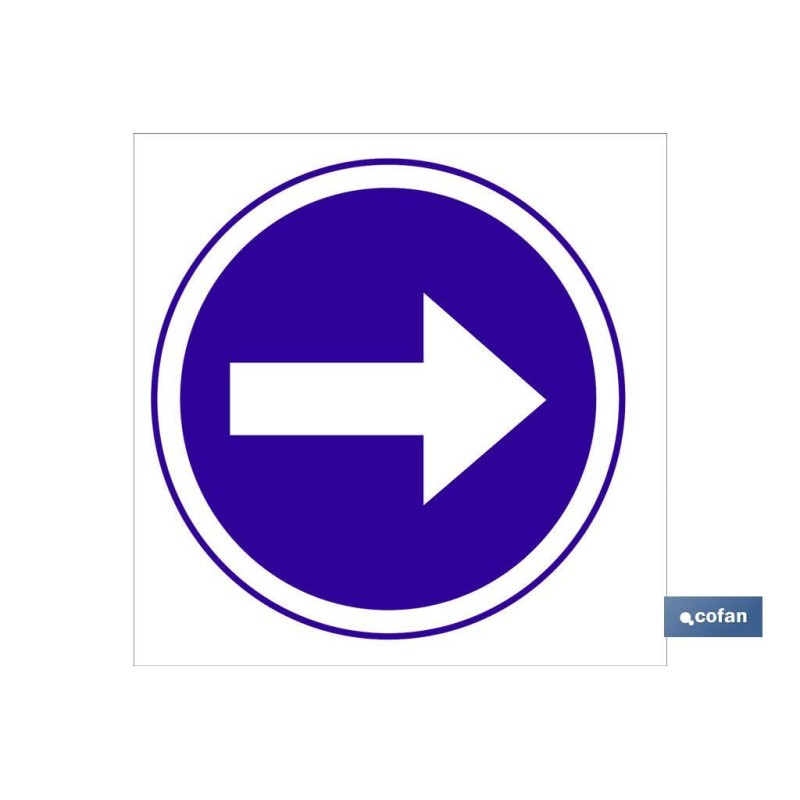 SEÑAL POLIESTIRENO  297X297MM. SEÑAL POLIESTIRENO  297X297MM.