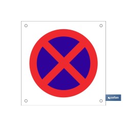 SEÑAL POLIPROPILENO CELULAR 600X600MM